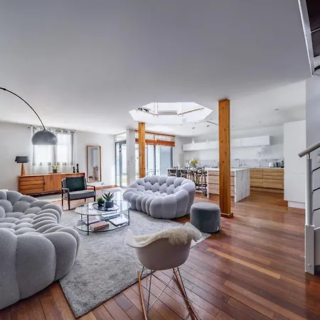 Nyaraló Atelier Loft Proche Halles Tours