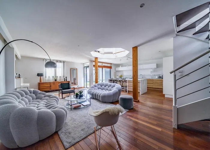 Дом отдыха Atelier Loft Proche Halles *